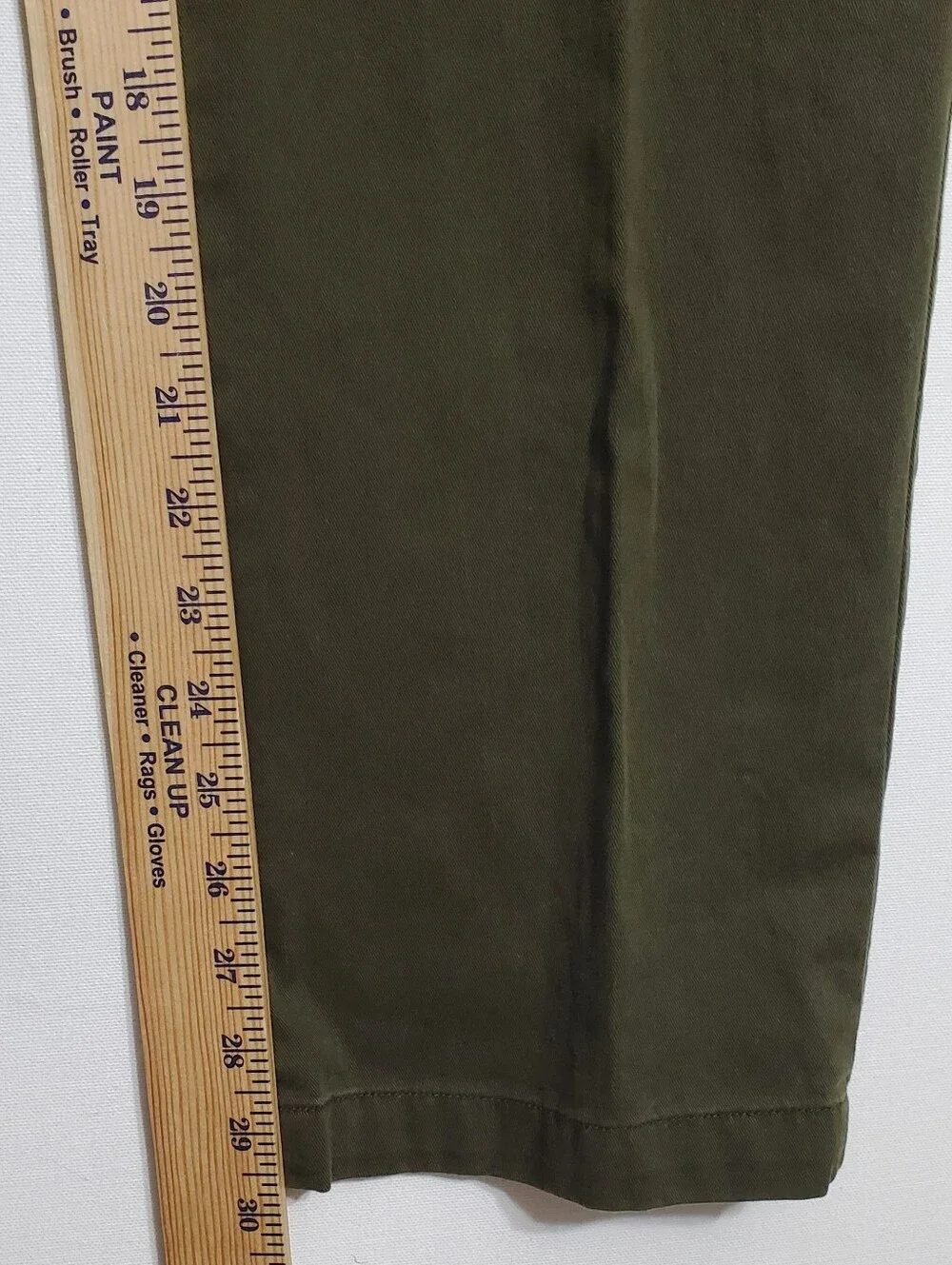 NWT Polo Ralph Lauren 32x30 classic fit straight pants flat front dark green